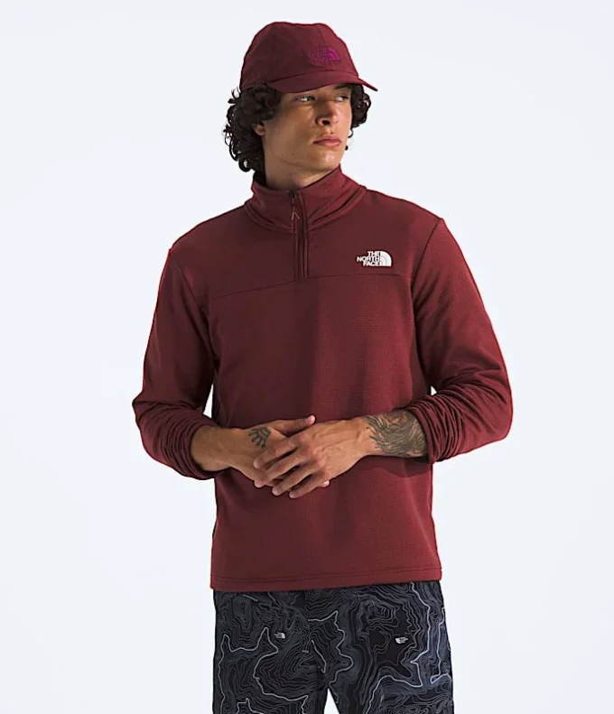 Ανδρικό φλις Cedar Trail Grid ½-Zip