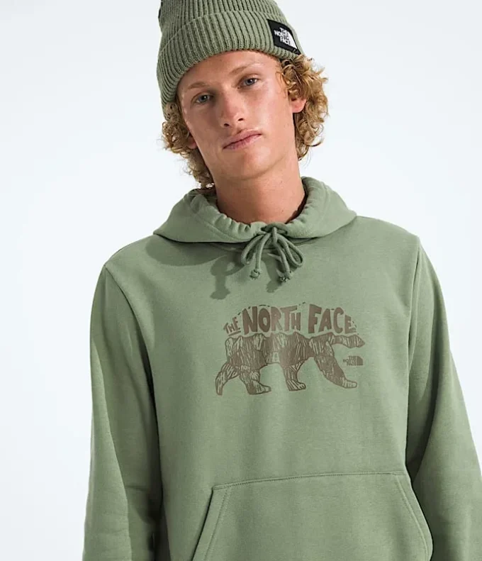 Ανδρικό φούτερ με κουκούλα Evolution TNF™ Bear — Γραφικό