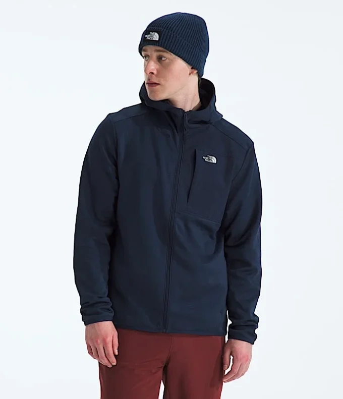 Ανδρικό φούτερ με κουκούλα και φερμουάρ TNF™ Performance Fleece