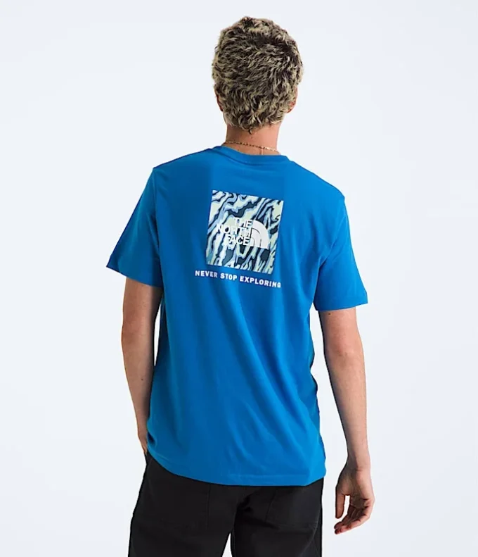 Ανδρικό κοντομάνικο Core Wavy Lines Box NSE Tee