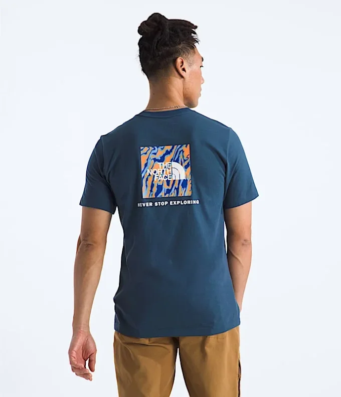 Ανδρικό κοντομάνικο Core Wavy Lines Box NSE Tee