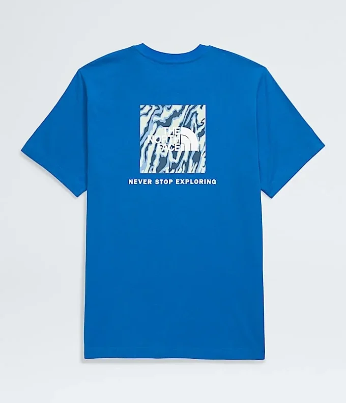 Ανδρικό κοντομάνικο Core Wavy Lines Box NSE Tee