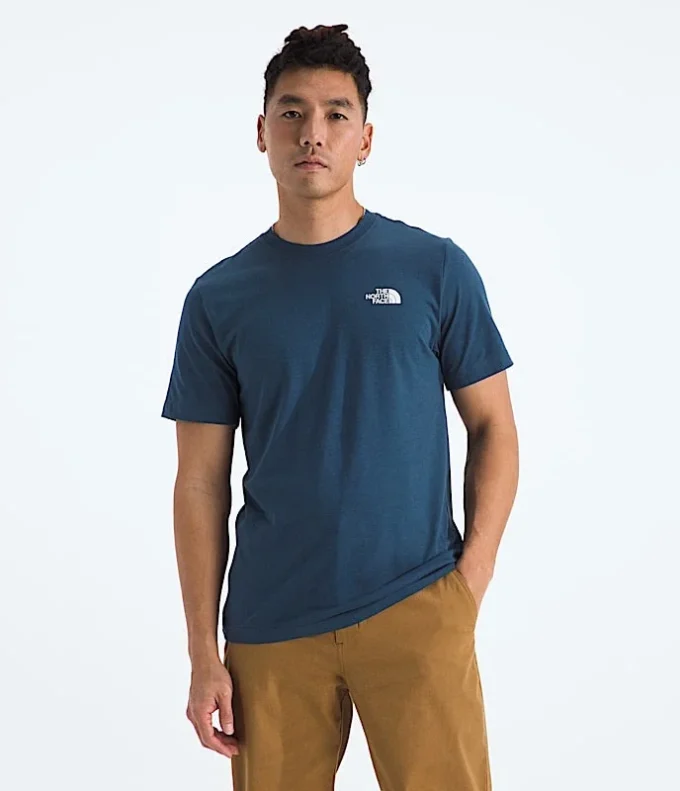 Ανδρικό κοντομάνικο Core Wavy Lines Box NSE Tee