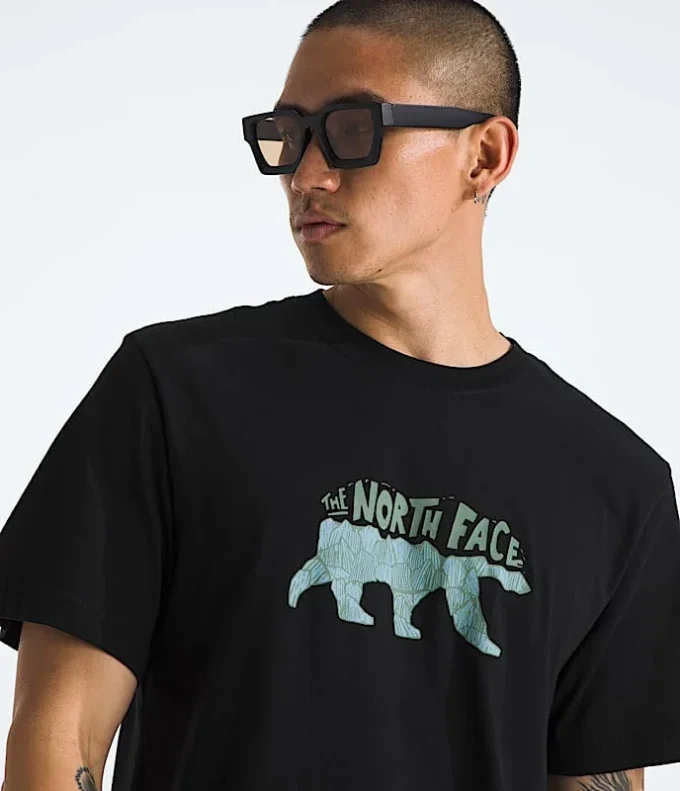 Ανδρικό κοντομάνικο μπλουζάκι Evolution TNF™ Bear — Γραφικό