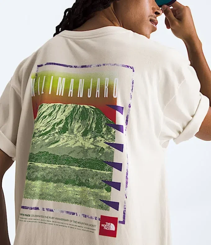 Ανδρικό κοντομάνικο TNF Red Box Kilimanjaro Heavyweight Tee