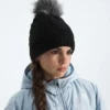 Παιδικό καπέλο με επένδυση Oh Mega Fur Pom Beanie