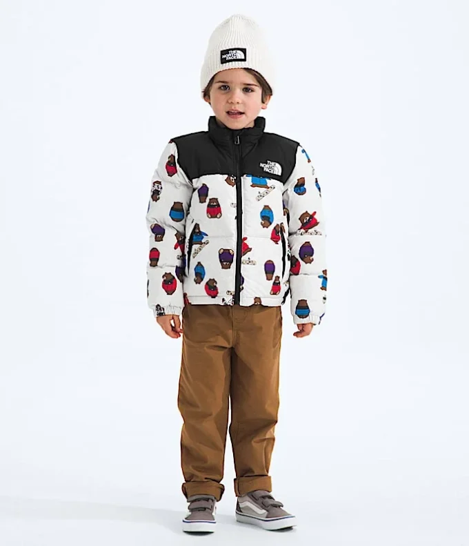 Παιδικό μπουφάν 1996 Retro Nuptse — Εκτύπωση